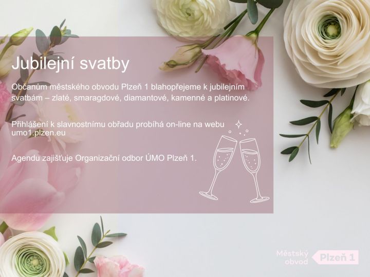 Jubilejní svatba Jubilejní svatba